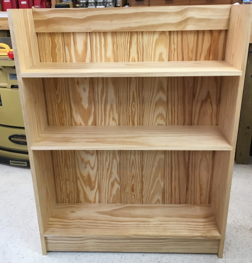 Boarded Bookcase, Tongue And Groove Bookcase
